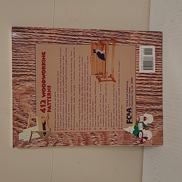 Vintage 412 Woodworking Patterns Book - Picture 4 of 16